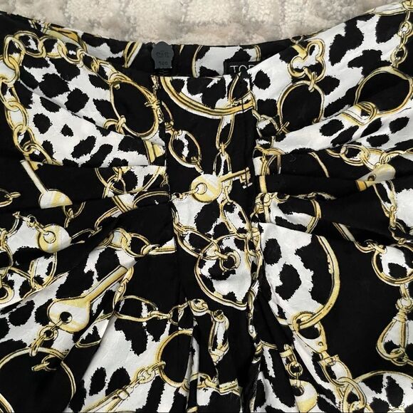 🚨 3 for $25 - TOPSHOP Chain Print Mini Skirt - Picture 4 of 7